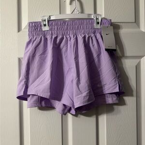 Nike Women's Lavender Athletic Shorts